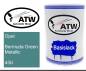 Preview: Opel, Bermuda Green Metallic, 43U: 500ml Lackdose, von ATW Autoteile West.